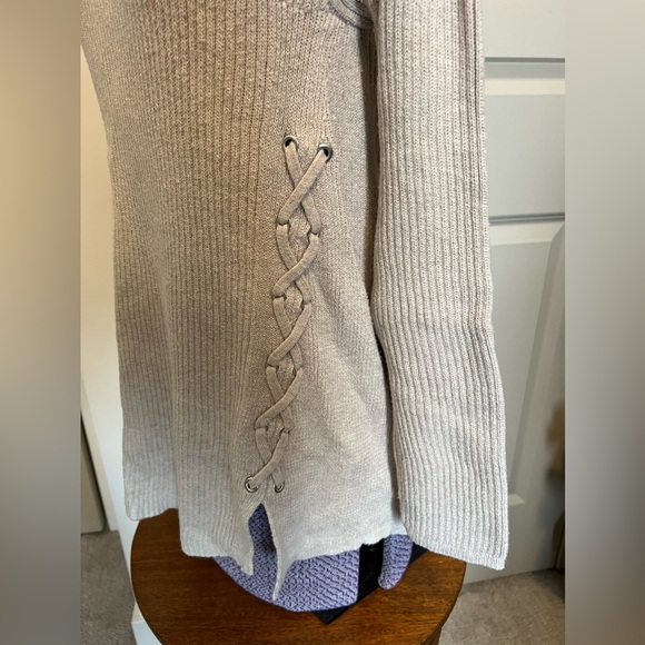 Style & Co. Cream Cowl Neck Sweater Cozy Knit - Picture 5 of 6